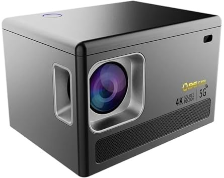 HD-projektor Android 9.0 For Full HD 1080P 4K-video Dual 5G WIFI Android Bärbar Projektor Hemmabiobio