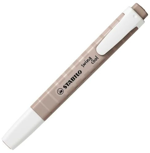 Stabilo Textmarker Swing Cool Nature Colors hellgrau, 10 Stück, Marke: STABILO, EAN: 4006381618335