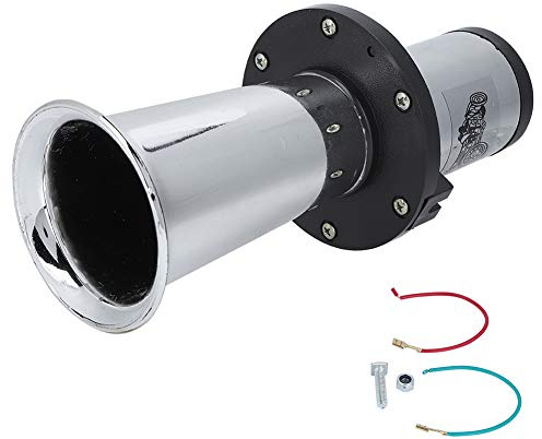 Clacson Vintage 12V, Corno Auto Camion Caravan, Suono Alto e Chiaro, Accessorio Modificato - Facile Installazione, Materiale ABS Robusto, Per Veicoli 12 Volt
