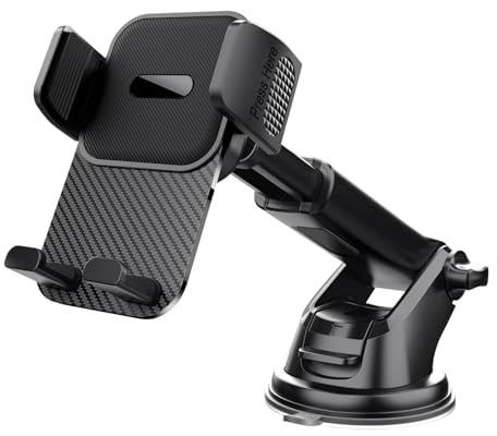Supporto Telefono e Cellulare Auto | Girevole a 360 Gradi con Presa Robusta | Supporto Telefono per Auto per Cruscotto - per , Camion, SUV, Camper, Guida, Viaggio, Road Trip, Donne, Uomini, Naviga