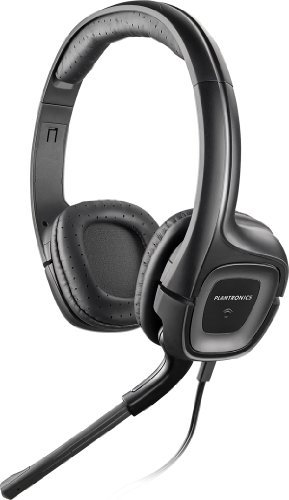 PLANTRONICS . Audio 355 Multimedia Headset – Cuffie con microfono (PC/giochi, Stereofonico, Padiglione auricolare, Nero, Cablato, Sovraurale)