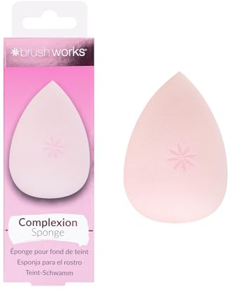 Brushworks Spugnetta a Goccia per il Trucco, 1 Pz