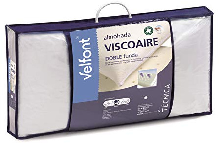 Velfont Almohada VISCOAIRE (Doble Funda) (105cm)