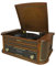Roadstar HIF-1993 D+BT Plattenspieler (Retro Kompaktanlage mit CD-Player, DAB+, Bluetooth, Kassettendeck, USB und Direct Encoding-Funktion)