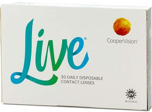 Live daily disposable Tageslinsen weich, 30 Stück/BC 8.6 mm/DIA 14.0 mm / -2.5 Dioptrien