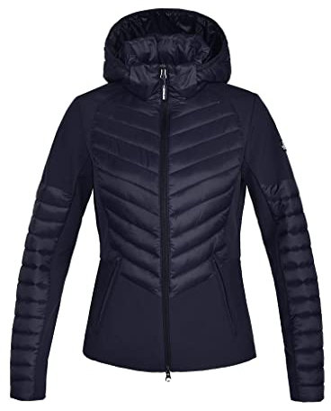 Kingsland - Damen Reitjacke Classic HYBRID - Reitsportjacken für damen - 100% Nylon - Navy - M