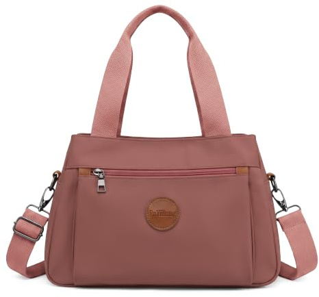 DORRISO Femmes Sac à Main Toile Sac Bandoulière Voyage Sac Messenger Léger Sac de Toile Vintage Femme Voyage Quotidien École Sac Bandoulière
