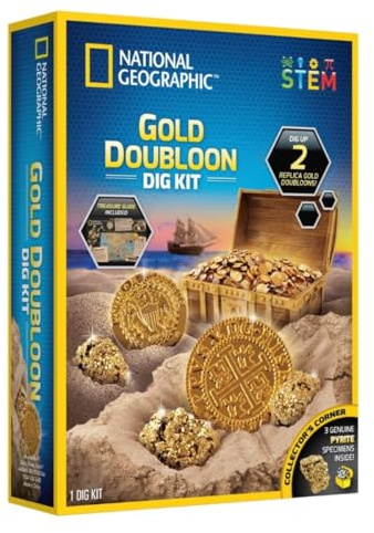 National Geographic Gold Doubloon Grab-Set, mehrfarbig
