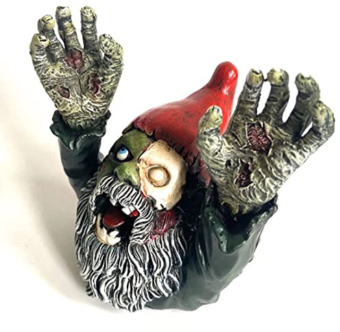 DZSM Zombie GNOME Statues De Jardin Jardinage en Plein Air Ornements Nains Nain Effrayant Jardin Maison Sculptures Décoration Résine Artisanat Figurines De Patio