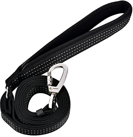 SPEELULU 1m – 1.8m Guinzaglio per Cani Regolabile con Moschettone Girevole a 360 °, Guinzaglio Cane Cinturino in Nylon con Manico Imbottito per Medi e Grandi Taglia per Allenamento a Piedi