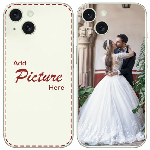 CoverHeld Handyhülle für das iPhone 15 Hülle selbst gestalten Silikonhülle Dein Bild Motiv Design Personalisierte Schutzhülle Silikon Case eigenes Foto individuell Bedrucken erstellen