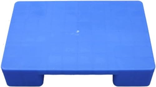 Paletas de plástico Ventilación Paletas de suelo, Paletas de plástico for almacenamiento en almacén, plataforma de almacén ligera, estable y con gran capacidad de carga(60x50x13cm)