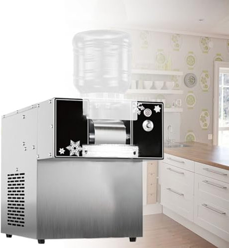 Snowflake Ice Machine, Commercial Snowflake Ice Maker, Automatic Ice Cream Machine, Compact, Portable, Suitable for Home, Party, Ice Cream Shop,360W