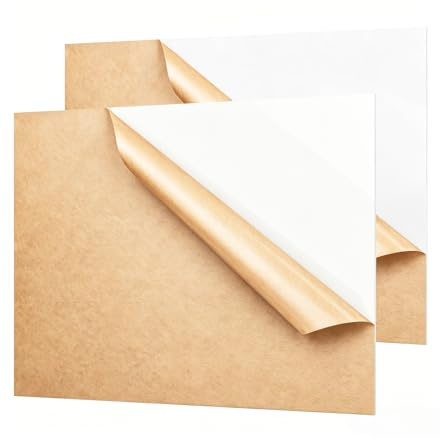 Wonninek Weiße Doppelseite Acryl Kunststoffplatte 3mm, 59,4x42cm Gussplatten Laserschneideplatten mit Texturiert & Matt, Undurchsichtige Acrylplatten mit Schutzpapier für Bastelarbeiten Für DIY Kunsth