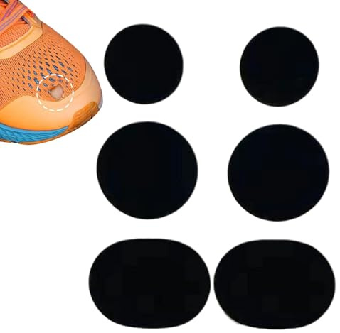 Plåster för 6 Stycken Självhäftande Skydd Mot Tågenombrott | Skohålsskydd för tåparti För Häl Tå Sula Kängor Sneakers Löpning Vandring Arbete