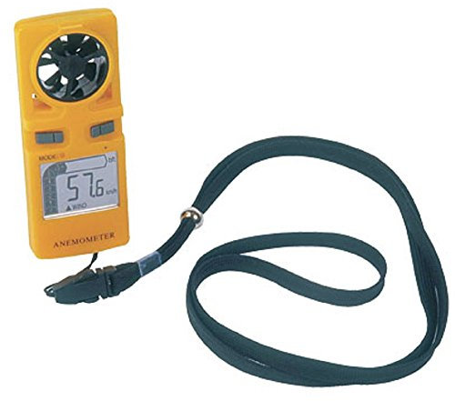 LA CROSSE TECHNOLOGY - DVM9500 Windmesser Anemometer, 38 mm x 17 mm x 98 mm Maße 406101