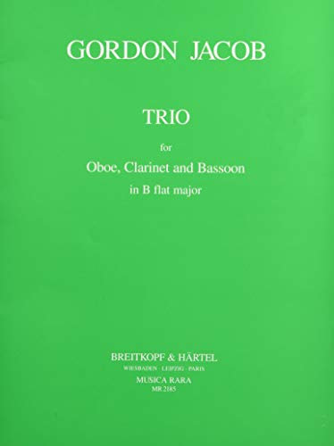 Trio für Oboe, Klarinette, Fagott (MR 2185)