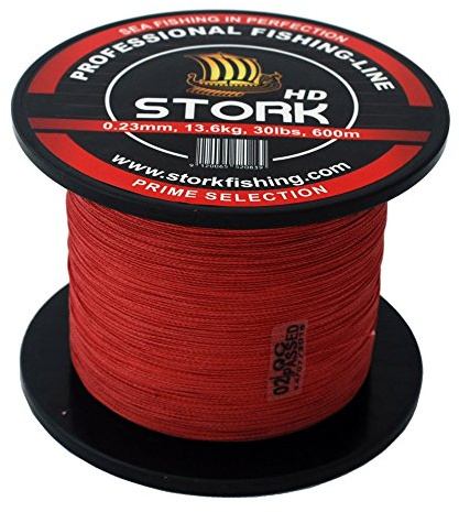 Stork HD, 4-Fach geflochtene Angelschnur 600m