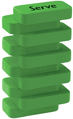Serve Steps suddgummi, i 1 styck plastförpackning, grön
