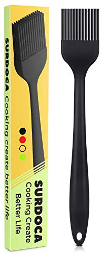 Pennello Cucina Olio di Silicone Pennello - SURDOCA 8 1 PCs Spazzola per Burro Alimentare Resistente alle Alte Temperature Pennelli per Barbecue Adatto per Pasticceria Barbecue Salumi Bistecche