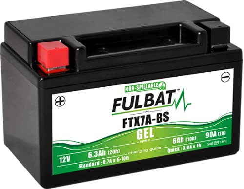 YTX7A-BS BATTERIA FULBAT GEL PRONTA ALL' USO SYM SYMPHONY/PEUGEOT TWEET 125 150