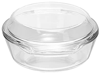 Cabilock 1stk Transparentes Glas Mit Hohem Borgehalt Auflaufform Für Backofen Nuss Schalen Suppenteller Dip Schalen Auflaufformen Aus Glas Dessert Schüssel Kasserolle Schüsseln Stapeln