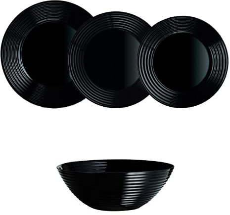 Luminarc Harena Vajilla Vidrio Apto Microondas Apto Frigorífico Apilable