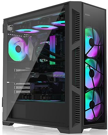 Raijintek CASE MIDI TOWER PONOS ULTRA TG4 ARGB FAN*4 TYPE C USB3.0