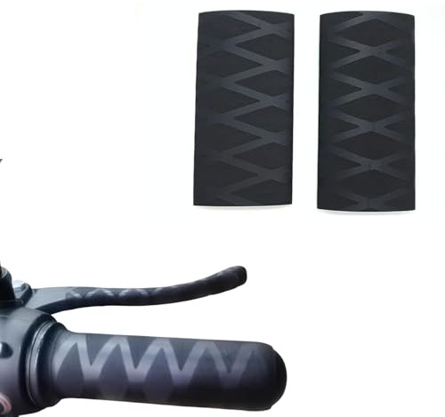 Puños de manillar para motocicleta,Puños cómodos para manillar de moto - Empuñaduras antivibración universales, funda antideslizante, accesorios para motocicleta