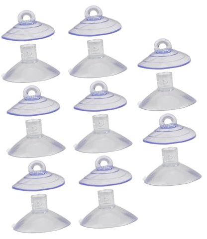 Kisangel 16pcs Cat Hammock Suction Cup Replacement Strong Adhesive for Glass Window Door Kitten Window Perch Sucker
