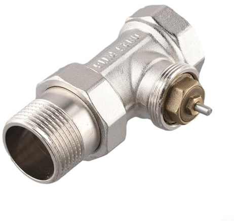 YobiLife Thermostat-Steuerventil aus Messing, für DN15/DN20/DN25 mit M30 x 1 5 mm Gewinde für benutzerfreundliches Temperaturmanagement (DN25)