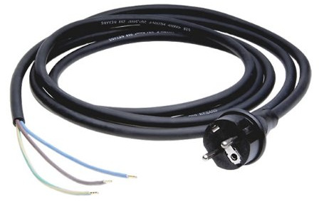 Netzleitung Schuko-Stecker H07RN-F 3G1,5-2m
