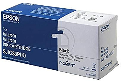 Epson C33S020655 Original Tintenpatronen 1er Pack, Schwarz