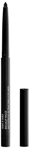 Wet n Wild, Megalast Retractable Eyeliner, Gel Eyeliner con Effetto Finito Intenso e Duraturo Fino a 16 Ore, Makeup per Occhi, Formula Pigmentata e a Prova di Macchie, Nero