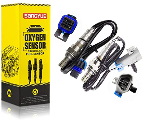 Sangyue 2X Oxygen O2 Sensor for 2004-2005 Chevrolet Trailblazer Trailblazer EXT Buick Rainier 4.2L Upstream + Downstream