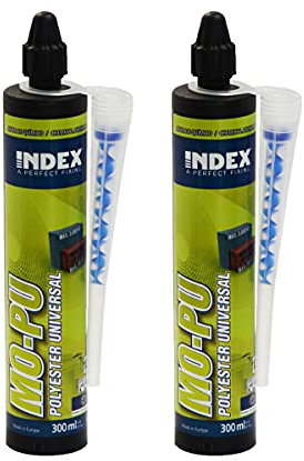 2x Stück Injektionsmörtel 300ml Verbundmörtel Montagemörtel für Ytong Ziegel Beton 2K Klebemörtel Ankerkleber Gewindestangenkleber - Beton und Mauerwerk