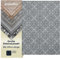 Primaflor PVC Bodenbelag Meterware TURVO - Grau-Weiß, Fliese London, 2,00m x 3,00m, Vinyl-Boden in Fliesenoptik für Küche, Wohn- und Badezimmer, Hochwertige Auslegware, Anti-Rutsch Oberfläche