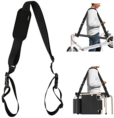 Cosmos Adjustable Beach Chair Strap Scooter Shoulder Strap - Carry Strap for Carrying Beach Chair Foldable Chair Foldable Bike Balance Bike for Outdoor Picnic Camping Fishing & Backpacking