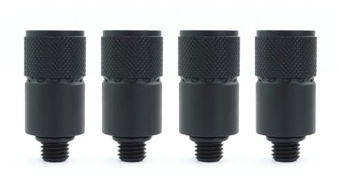 Karpfenangeln, Schnellwechsel-Verbindungsstück, magnetisch, für Angeln, Alarm, Ruten, Angelzubehör (4 Stück)