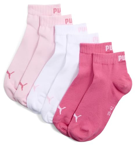 PUMA Calcetines tobilleros unisex (3 pares)