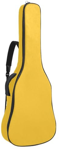 Eslifey Tasche für Akustikgitarre, Vintage, Retro, ethnisch, geometrisch, goldfarben, verstellbarer Schultergurt, Gitarrenkoffer, Gigbag 101,6 cm, 104,7 cm, 106, Mehrfarbig 4, 42.9x16.9x4.7 in,