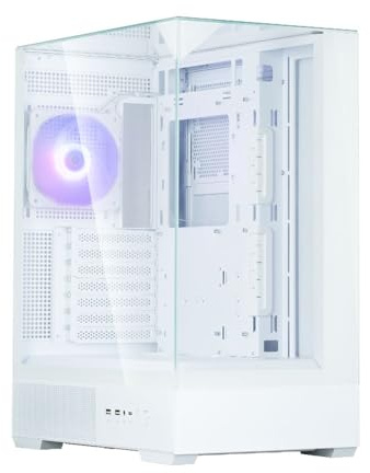 Boitier PC Moyen Tour ZALMAN P40 Prism (Blanc)