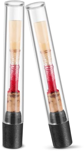 Toddmomy Handgefertigte Bambus Oboenrohre und Musikinstrumentenzubehör 2 Stück für Oboe Zufällige Farbe mit Langer Lebensdauer und Leichtem Design Geeignet für Auftrittssituationen