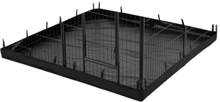 Tapete para corralito para perros, impermeable, lavable, tapete de entrenamiento de tela Oxford, protector de orina reutilizable para corralito de cachorros, sofá, cama, maletero, valla interior para
