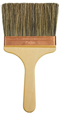 ProDec 7 inch Pure Bristle Trade Professional Wall Brush for Fast Painting with Emulsion Paints on Walls and Ceilings and as a Splash Brush for Plastering, 7 175mm