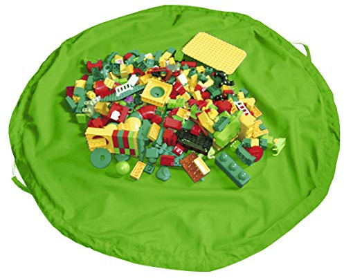 Aufräumsack/Spieldecke grün