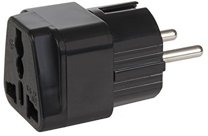 Maclean MCE155 Adaptateur de Prise au Royaume-Uni sur l'UE Universel