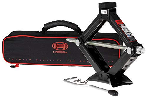 HEYNER Premium UltraLift Car Scissor Jack Van SUV Vehicle Breakdown Lifting Tool (1.5 TONNE)