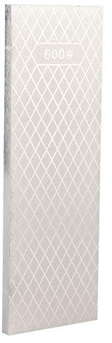 200/600 Grit Double-Sided Use Silver Diamond Sharpening Stone Practical Kitchen Sharpening Grinder Sharpener Whetstone Woodworking Tool