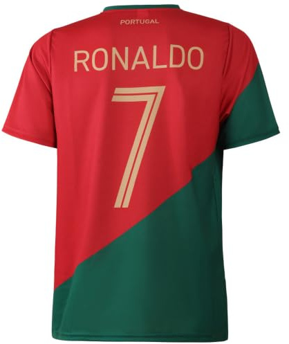 Portugal Fußballtrikot Heim - Kinder und Erwachsene - Jungen - Sportsachen - Geschenk - Sport t Shirt - Sportbekleidung - Größe M